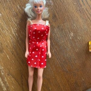 1966 Barbie Indonesia with dress blonde blue eyes